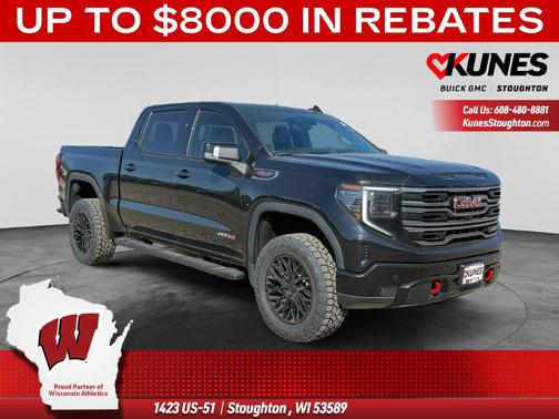 Onyx Black 2026 GMC Sierra 1500 AT4