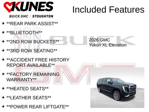 2026 GMC Yukon XL 4WD Elevation