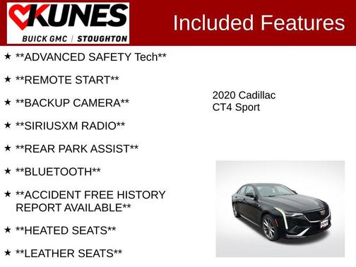 2020 Cadillac CT4 Sport