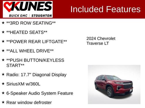 2024 Chevrolet Traverse LT