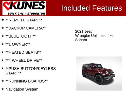 2021 Jeep Wrangler Unlimited 4xe Sahara