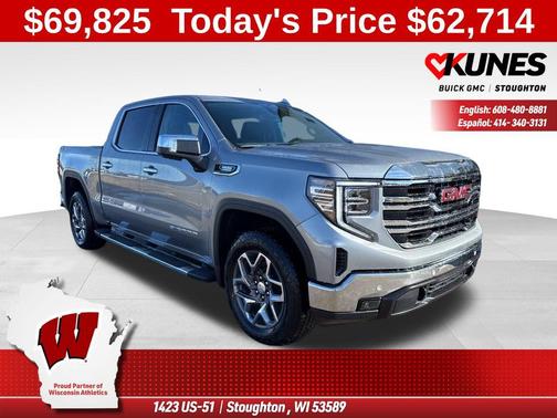 Sterling Metallic 2026 GMC Sierra 1500 SLT