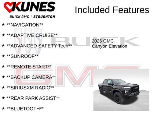 2026 GMC Canyon Elevation