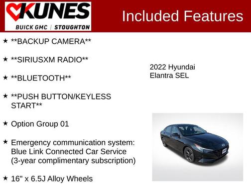 2022 Hyundai ELANTRA SEL