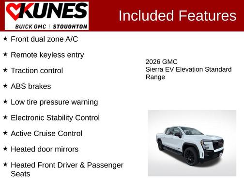 2026 GMC Sierra EV Standard Range Elevation