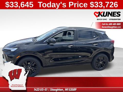 Ebony Twilight Metallic 2026 Buick Encore GX Sport Touring