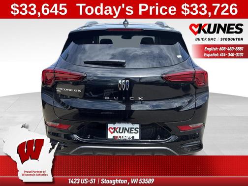 Ebony Twilight Metallic 2026 Buick Encore GX Sport Touring