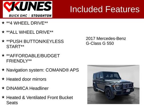 Charcoal 2017 Mercedes-Benz G-Class 4MATIC
