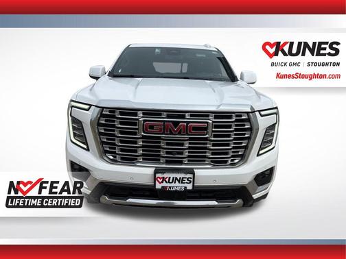 Summit White 2025 GMC Yukon Denali