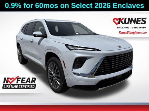 Iridescent White Tricoat 2026 Buick Enclave Avenir FWD