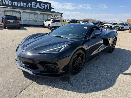 Black 2026 Chevrolet Corvette Stingray w/1LT