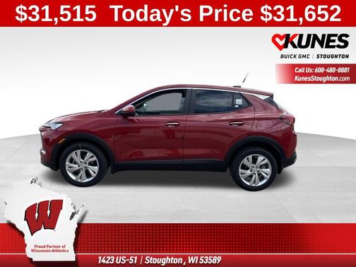 Brilliant Red 2026 Buick Encore GX Preferred