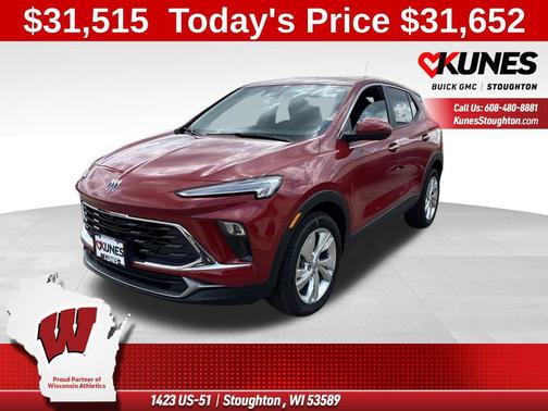 Brilliant Red 2026 Buick Encore GX Preferred