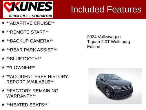 2024 Volkswagen Tiguan 2.0T SE 4MOTION