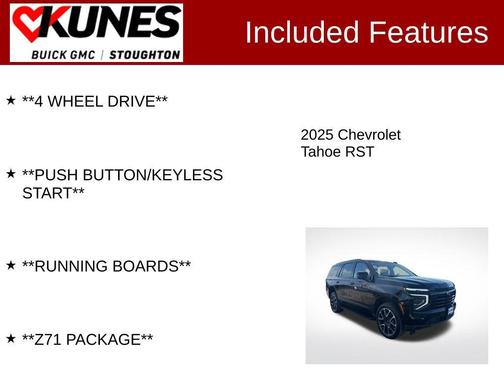 2025 Chevrolet Tahoe RST