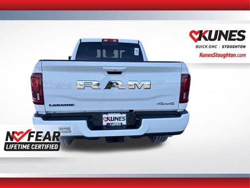 Bright White Clearcoat 2026 RAM 2500 Laramie Crew Cab 4x4 6'4' Box