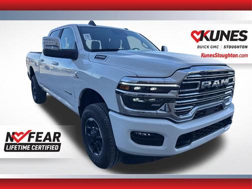 Bright White Clearcoat 2026 RAM 2500 Laramie Crew Cab 4x4 6'4' Box