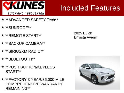 2025 Buick Envista Avenir FWD
