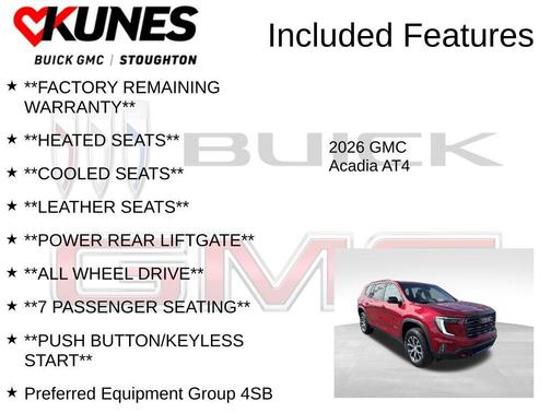 2026 GMC Acadia AT4 AWD