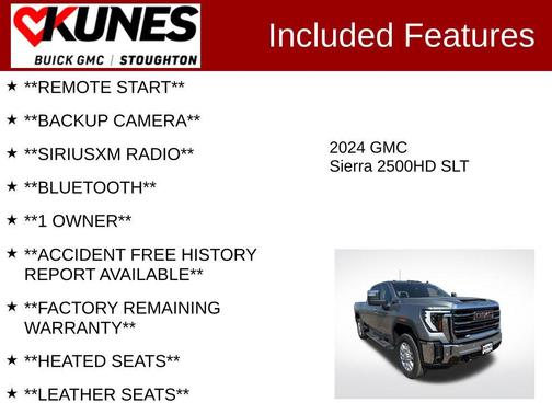 Sterling Metallic 2024 GMC Sierra 2500 SLT