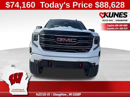 Summit White 2026 GMC Sierra 1500 AT4