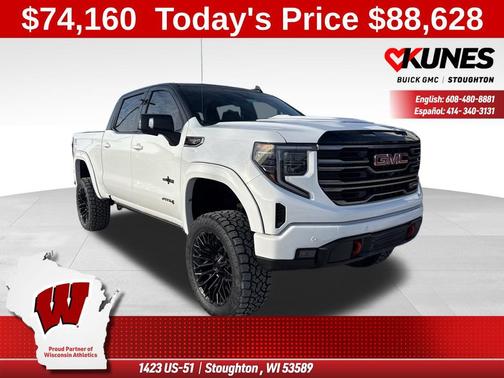 Summit White 2026 GMC Sierra 1500 AT4