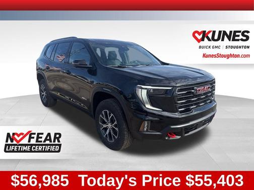Ebony Twilight Metallic 2026 GMC Acadia AT4 AWD