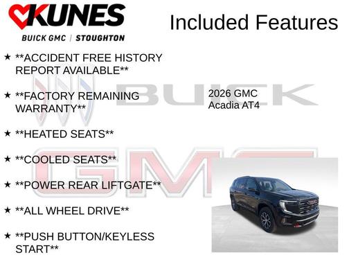 2026 GMC Acadia AT4 AWD