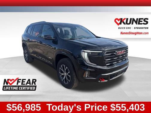 Ebony Twilight Metallic 2026 GMC Acadia AT4 AWD