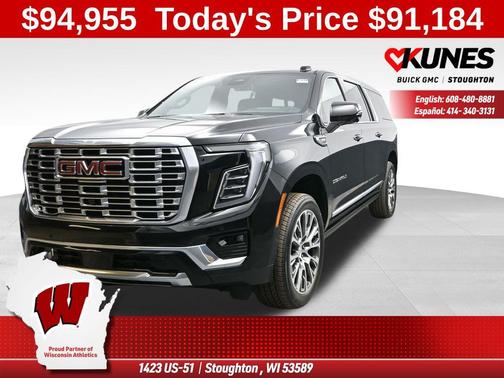 Onyx Black 2026 GMC Yukon XL Denali