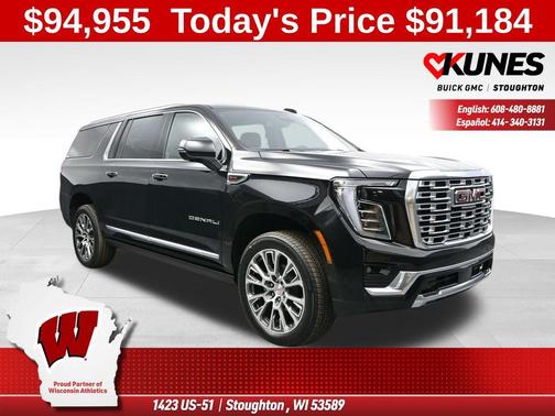 Onyx Black 2026 GMC Yukon XL Denali