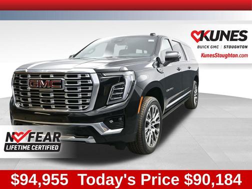 Onyx Black 2026 GMC Yukon XL Denali