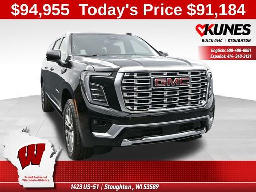 Onyx Black 2026 GMC Yukon XL Denali