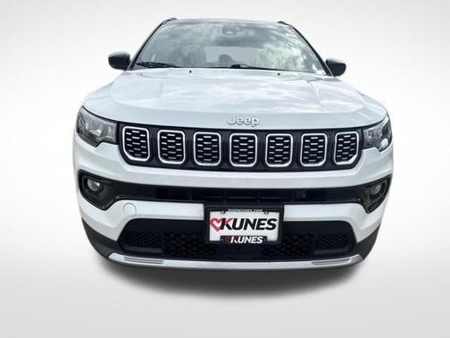 Bright White Clearcoat 2025 Jeep Compass Limited