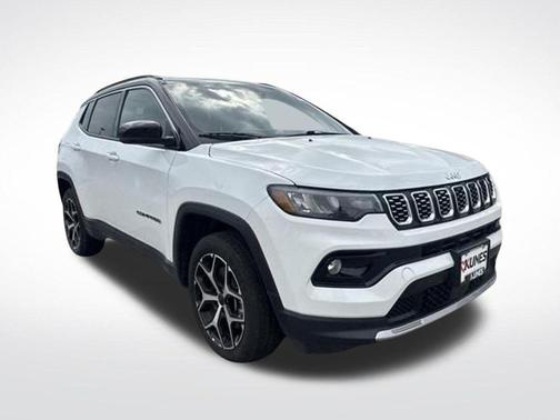 Bright White Clearcoat 2025 Jeep Compass Limited