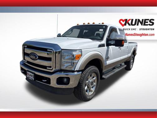 Oxford White 2011 Ford F-350 Lariat
