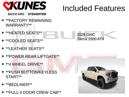 2026 GMC Sierra 1500 AT4
