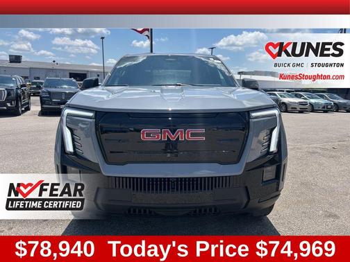 2026 GMC Sierra EV Extended Range Elevation