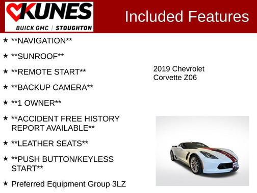 2019 Chevrolet Corvette Z06
