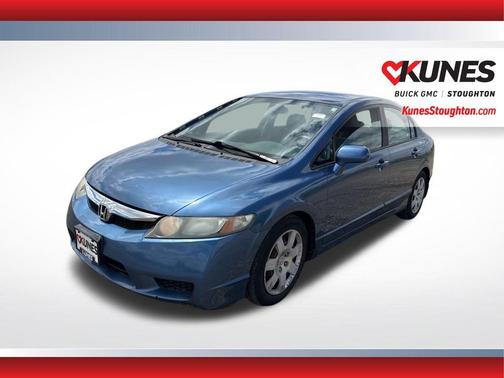 Blue 2010 Honda Civic LX