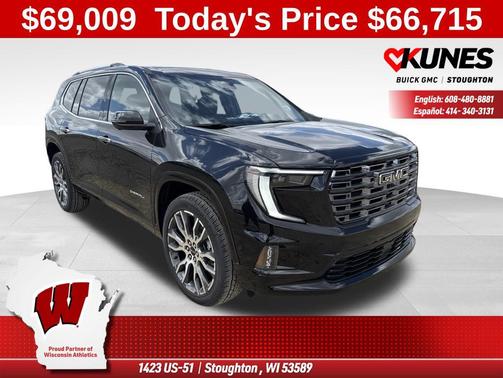Ebony Twilight Metallic 2026 GMC Acadia Denali