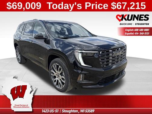 Ebony Twilight Metallic 2026 GMC Acadia Denali