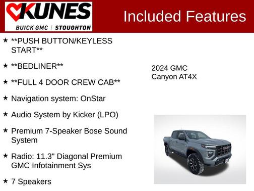 2024 GMC Canyon AT4X