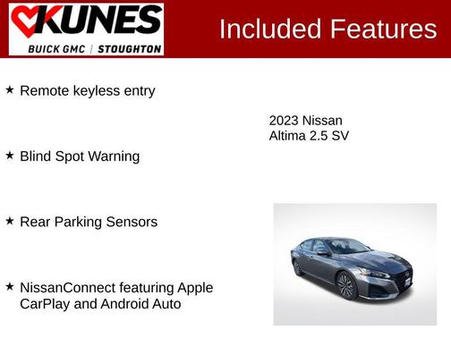 2023 Nissan Altima 2.5 SV