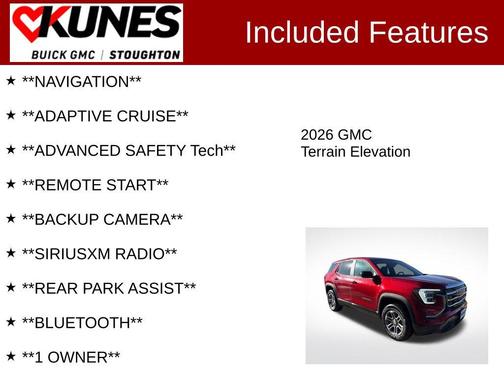 2026 GMC Terrain AWD Elevation
