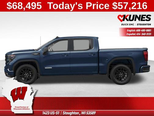 Downpour Metallic 2026 GMC Sierra 1500 Elevation