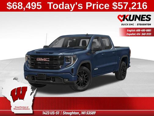Downpour Metallic 2026 GMC Sierra 1500 Elevation