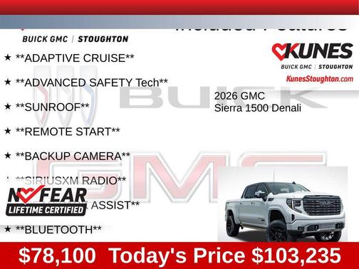 2026 GMC Sierra 1500 Denali