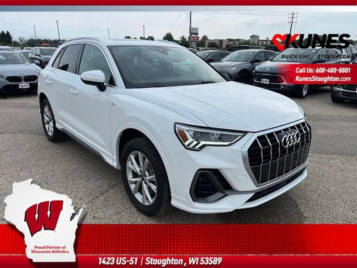 White 2025 Audi Q3 Premium