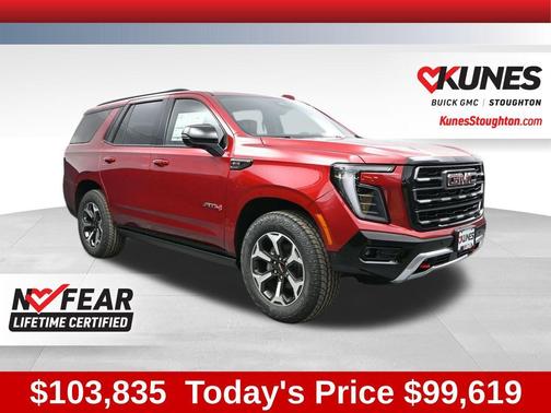 Volcanic Red Tintcoat 2026 GMC Yukon 4WD AT4 Ultimate